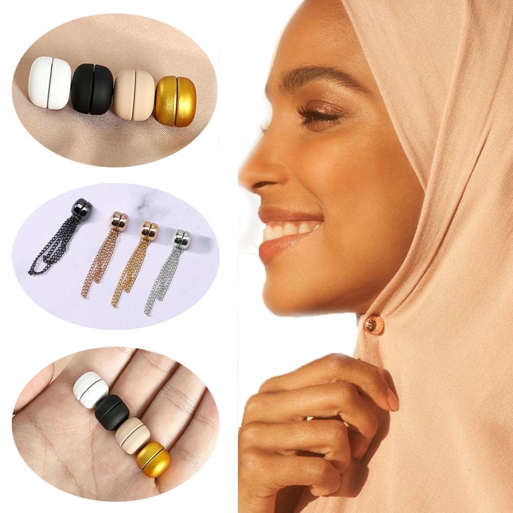 Bros Pin Magnet Anti Slip Untuk Hijab Wanita Muslim