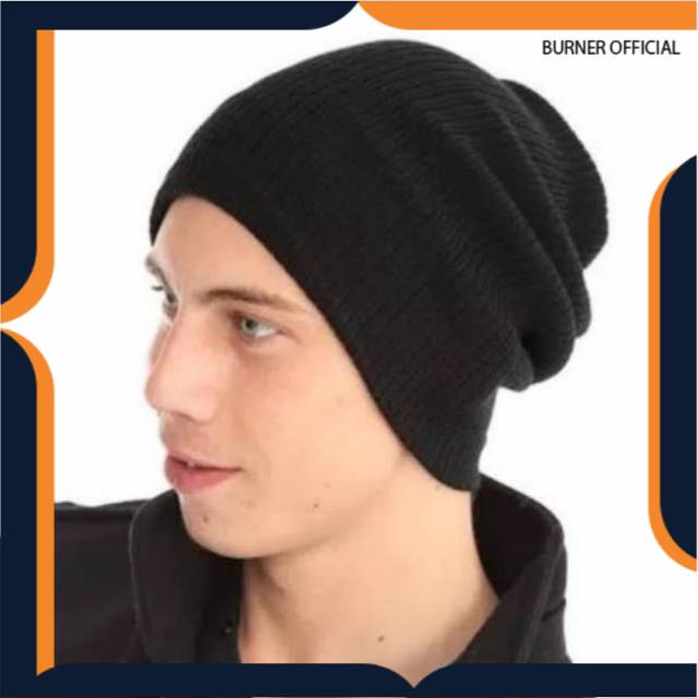 Topi KUPLUK beanie hat cowok cewek gaya kepala penutup kepala
