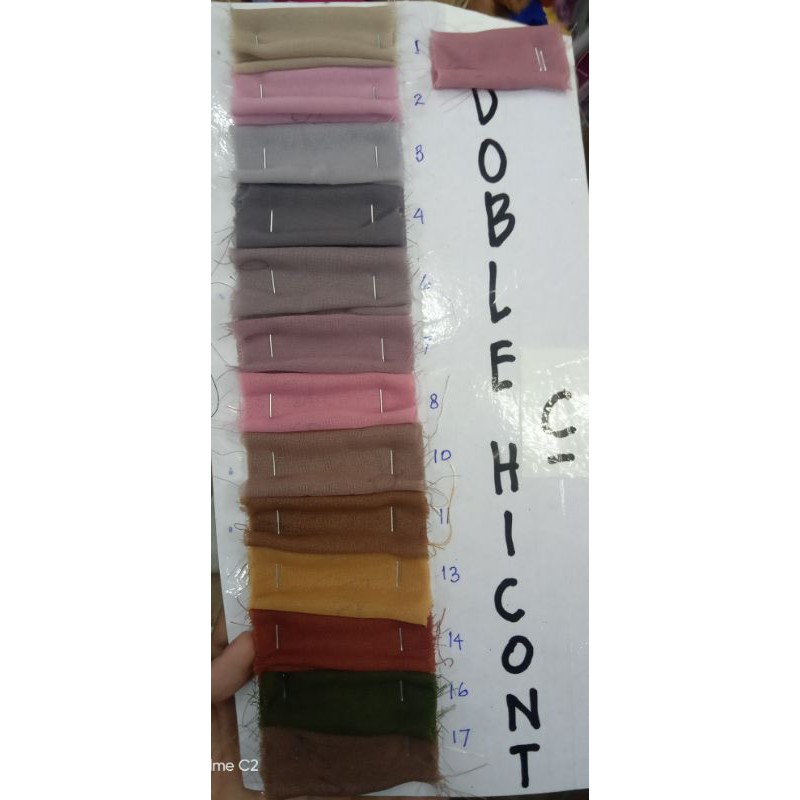 Kain/Bahan Hycon per 50cm