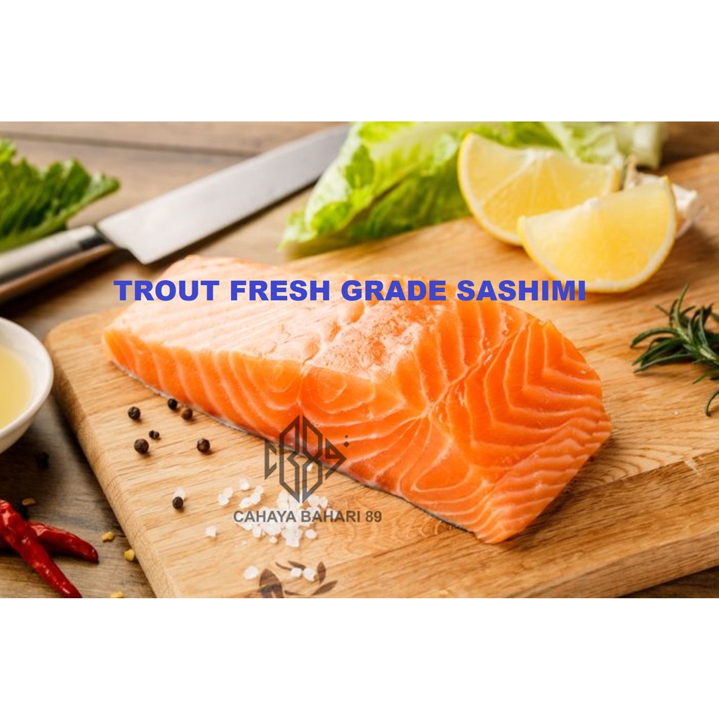 

Salmon Fillet 250gram Norwegian Fresh grade Sashimi