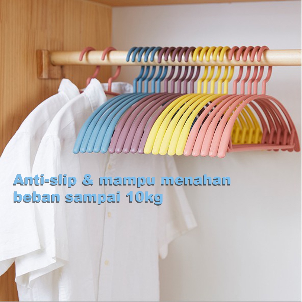 ☛TK☚ R672 R684 Hanger / gantungan baju Plastik/Gantungan / gantungan plastik / gantungan warna