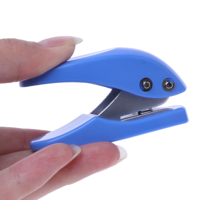 Mary 1Pc Kertas Cetak Notebook Hole Punch Puncher Alat Kerajinan Pemotong Kartu Scrapbook