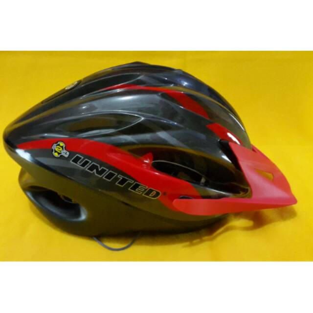 Helm sepeda united f22 raptor