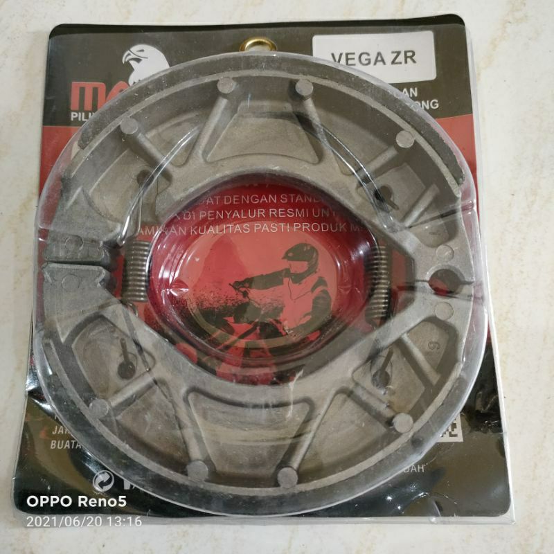 kampas rem belakang,kampas rem tromol,vega zr,vega r new,jupiter z,jupiter z new