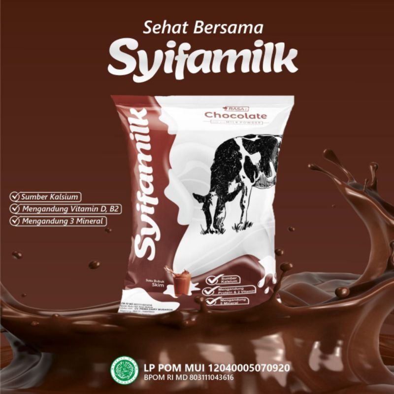 

SYIFAMILK COKLAT SUSU SAPI BUBUK 350GR