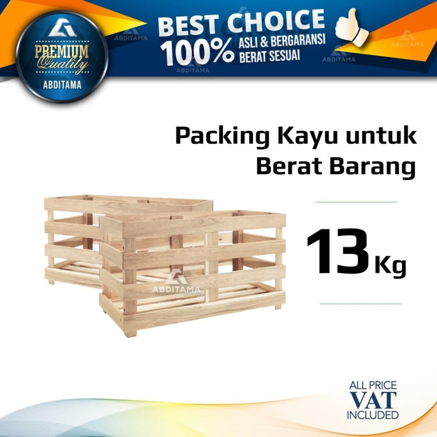 Packing Kayu untuk Berat Barang 13 KG