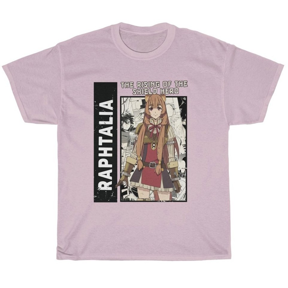 Tshirt Raphtalia Shield Hero Anime Character Premium Unisex