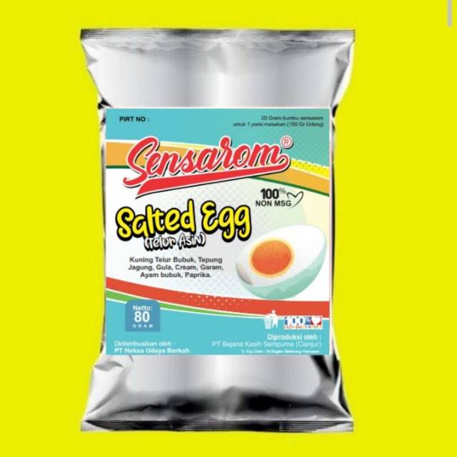 

Sensarom Telur Asin