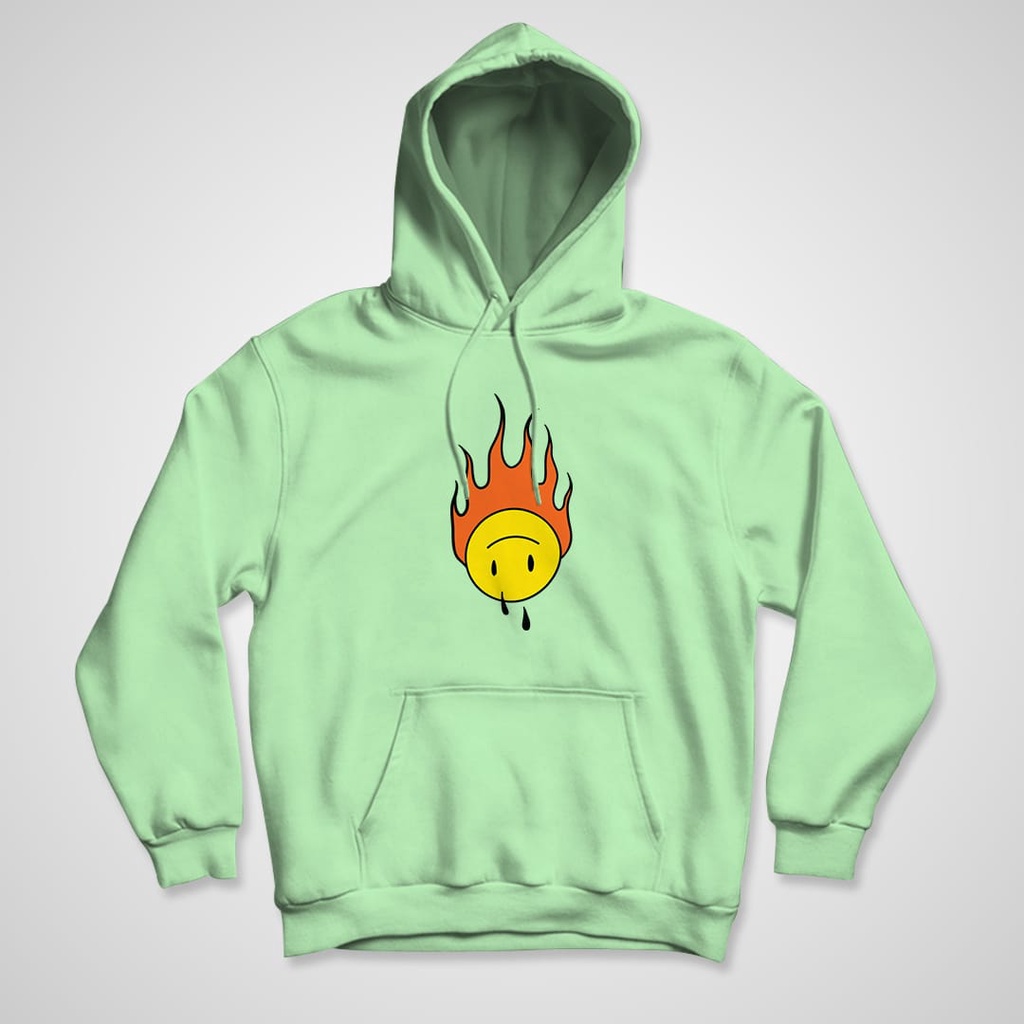 HOODIE PRIA FALLING EMOT / HOODIE PRIA TEBAL