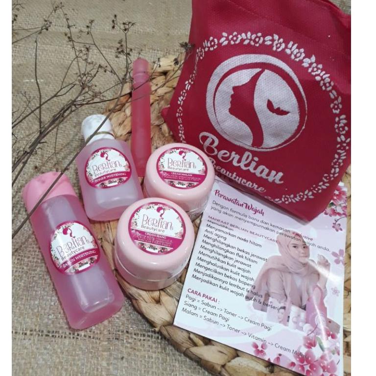 Ready stock 1PAKET CREAM BERLIAN BEAUTYCARE ORIGINAL PEMUTIH WAJAH 60