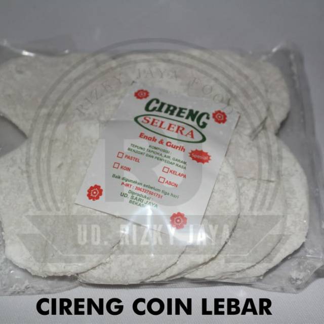 

Cireng Coin Lebar isi 10 buah