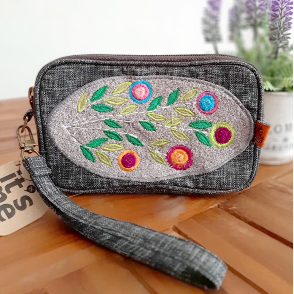 Dompet Hp Wanita 2 Resleting Mudagaya Gayatri Aksita