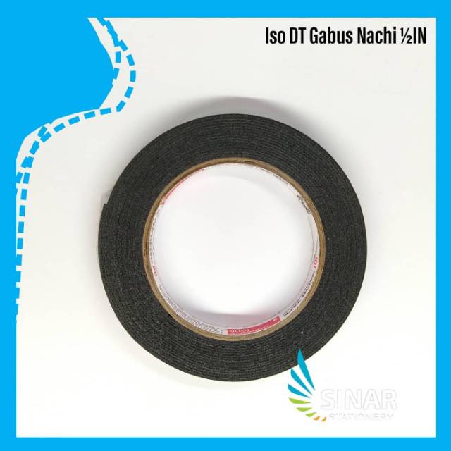 

Double Tape Foam Nachi 12Mm/Isolasi Foam Double Tape