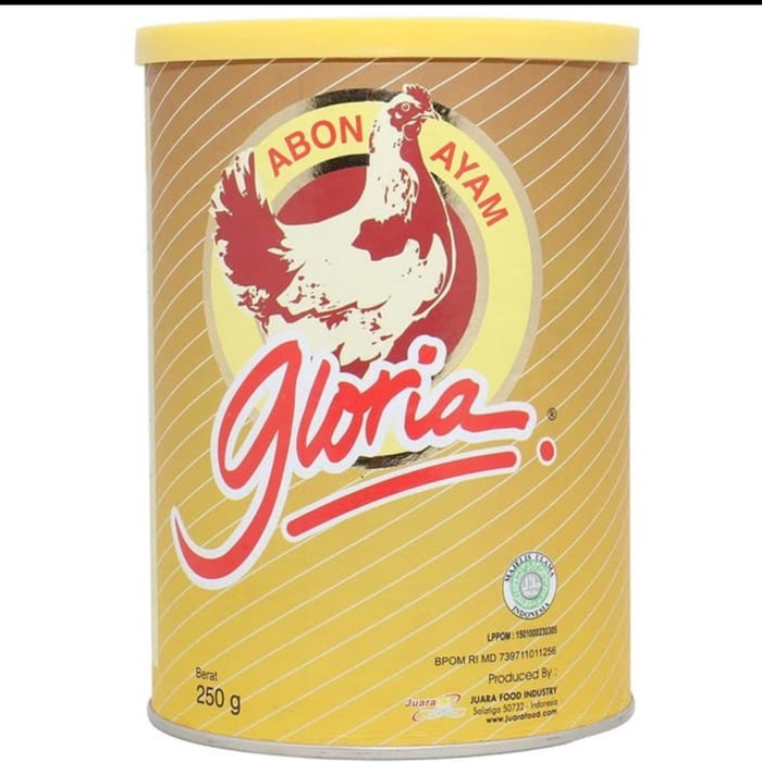 

ABON- ABON AYAM GLORIA 250GR -MAKANAN-KERING.