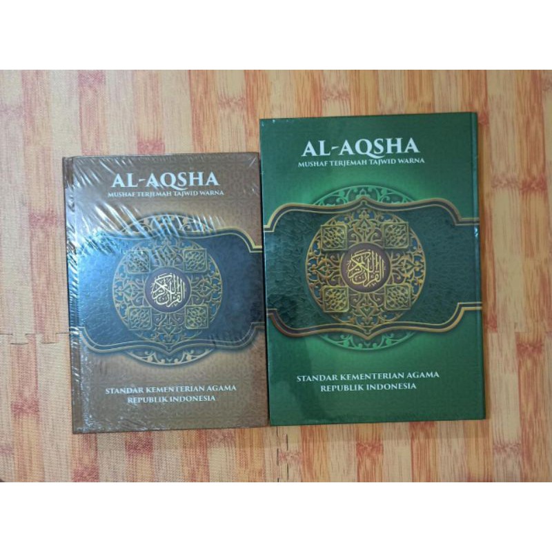Al-Aqsha Al-Quran Terjemah Tajwid Warna UK A4