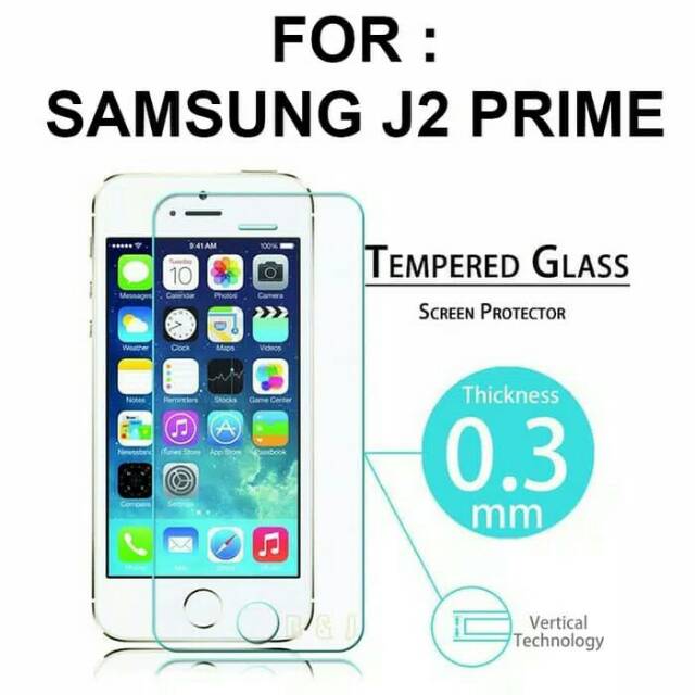 Tempered glass samsung J2 Prime/anti gores layar kaca