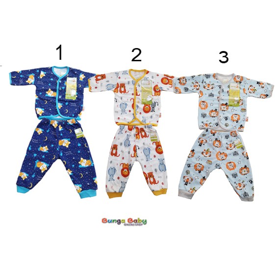 STELAN BAJU BAYI VELVET NB PANJANG (kode: 068+C004)