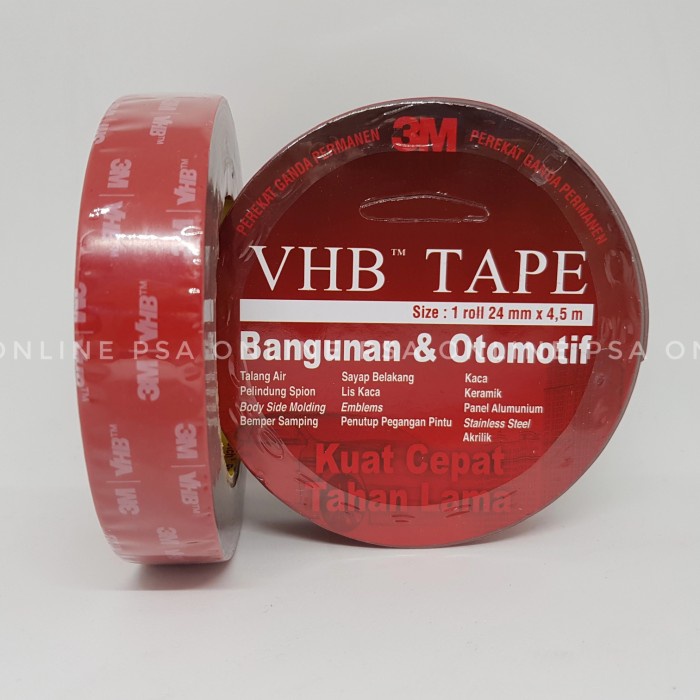 

Sale Double Tape 3M Vhb 24 Mm X 4,5 M Original / Double Foam Tape Terbatas