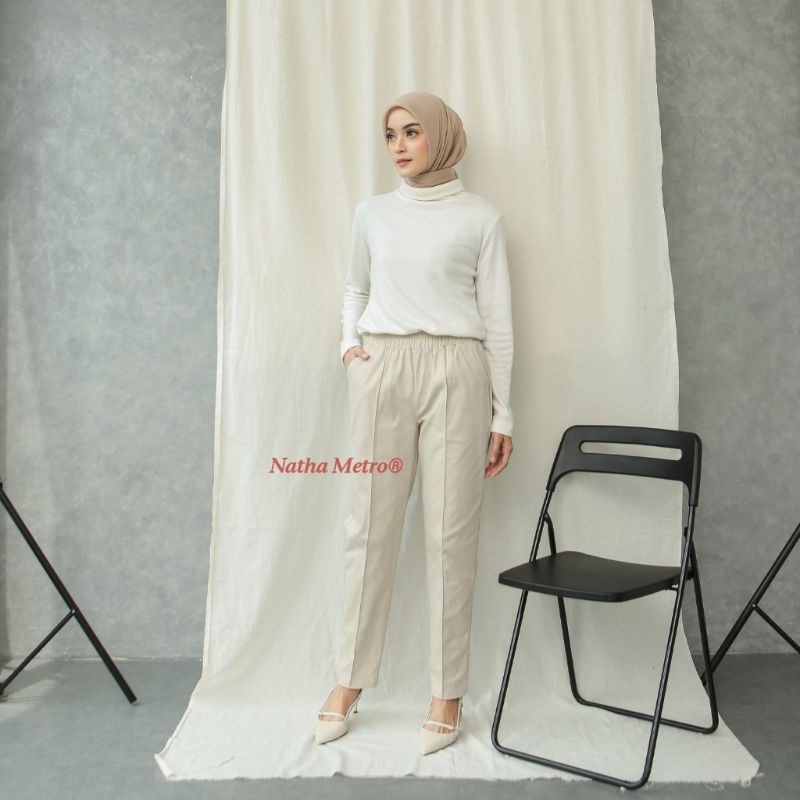 celana kerja  Zoe pants/bahan katun vol 2