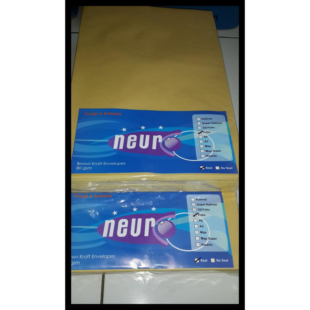 

Murmer Amplop Coklat Folio Seal (Ada Perekat) Terjamin