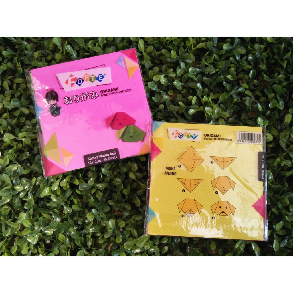 

(PAK) KERTAS ORIGAMI / KERTAS LIPAT 12X12 FORTE