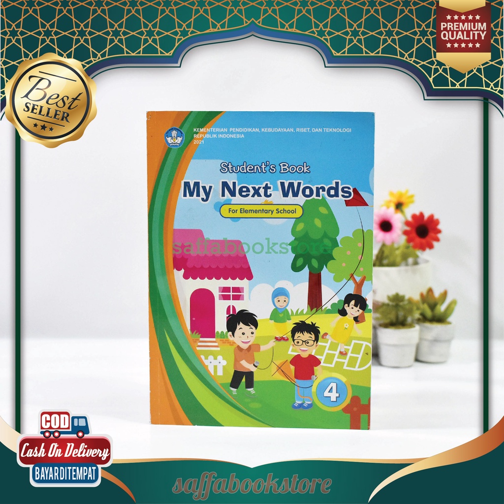 Buku Pelajaran Siswa SD Kelas 4 IV Mapel Bahasa Inggris My Next Words Kurikulum Merdeka Kurikulum Pe