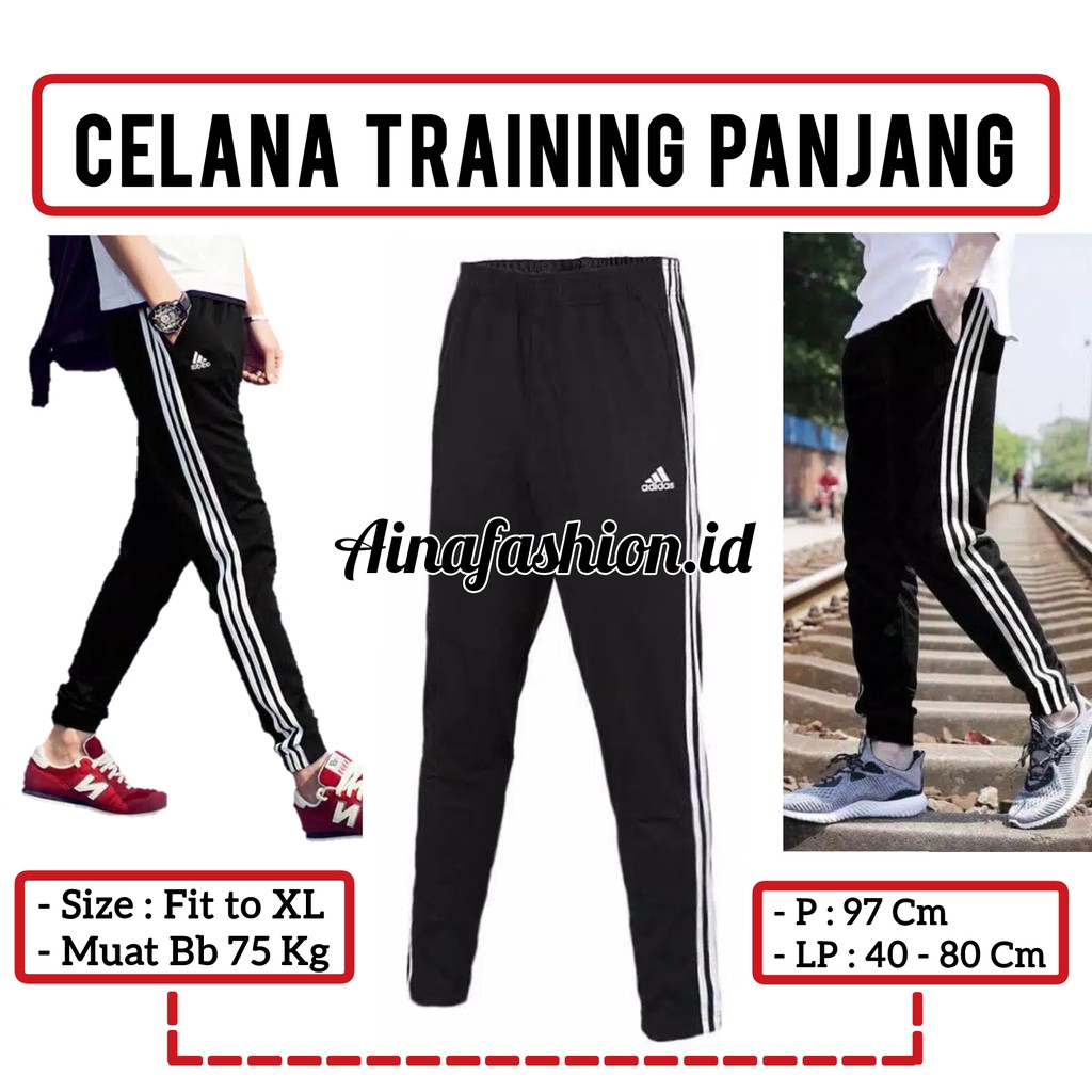 [GROSIR] CELANA TRAINING OLAHRAGA DEWASA -Training Panjang Pria Wanita