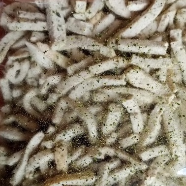 KACIDA - Basreng Daun Jeruk Original Jajanan Bandung Enak Gurih/ Basreng Pedas kemasan pouch-Original daun jeruk