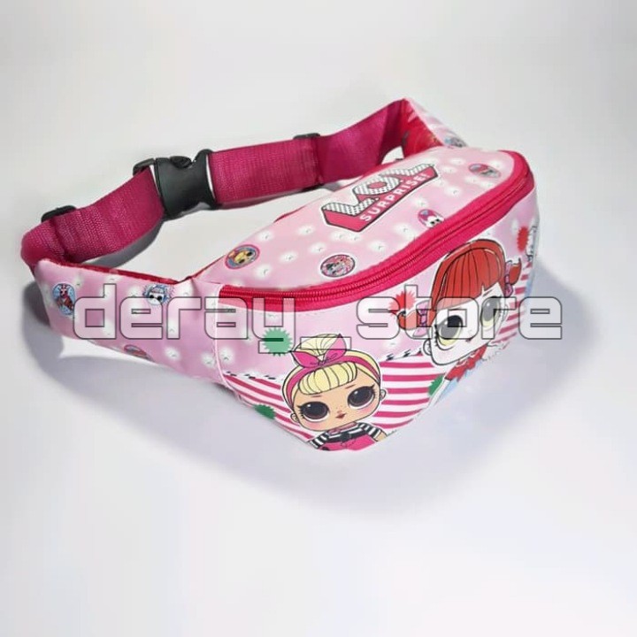 Tas slempang anak perempuan/waistbag anak perempuan