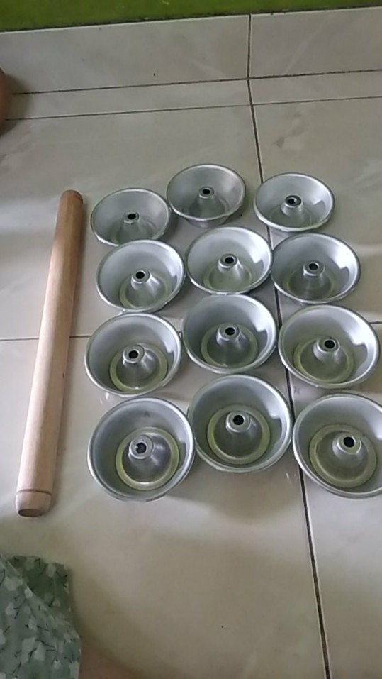 Loyang Bolu Tulban Pulde Mini Uk 9cm Isi 12pcs