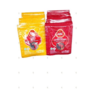 

ABC Sambal 15gr Ec.1000 - Pak Isi 10 Sachet