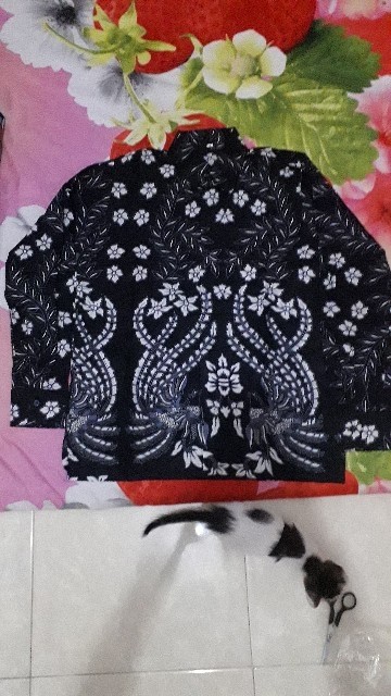 Kemeja Batik Pria Lengan Panjang Size M L Xl Xxl Xxxl Bswart