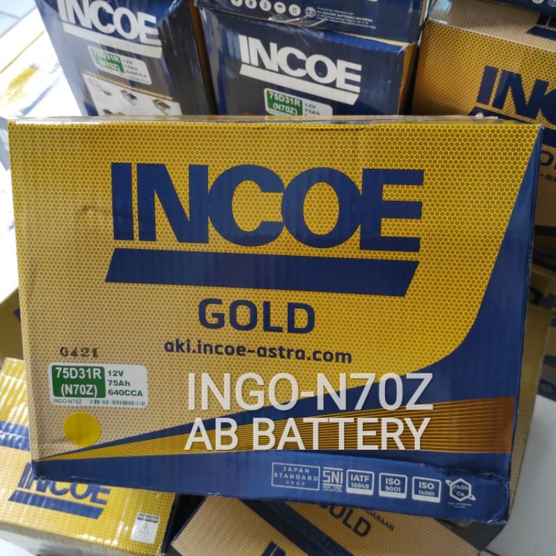 Aki Mobil N70Z [75D31R] ASTRA