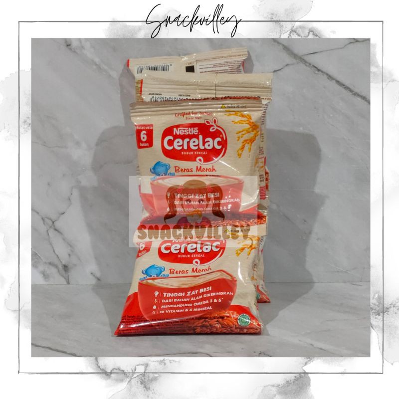 

Cerelac beras merah / kacang hijau isi 8pcs