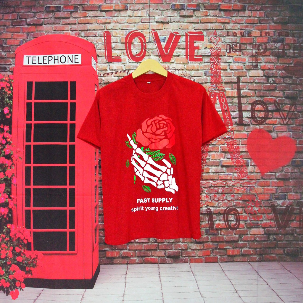 ( COD ) KAOS PRIA //FAST SUPLY MAWAR// KAOS DISTRO// PAKAIAN PRIA // KAOS HIITAM//KAOS MURAH