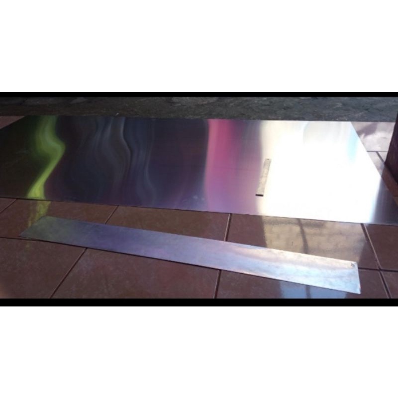 plat seng aluminium tebal 0,6a