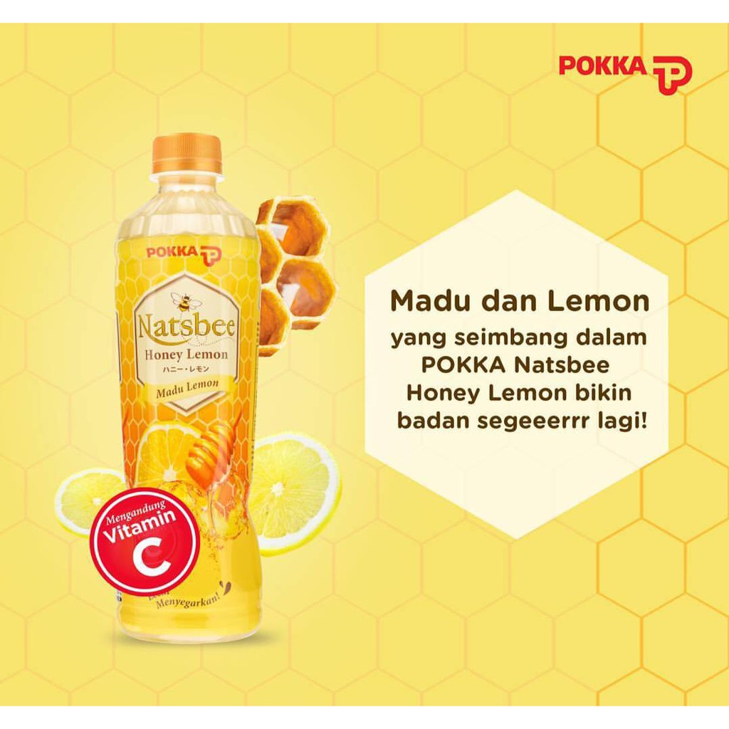 

Pokka Natsbee Honey Lemon 450ml