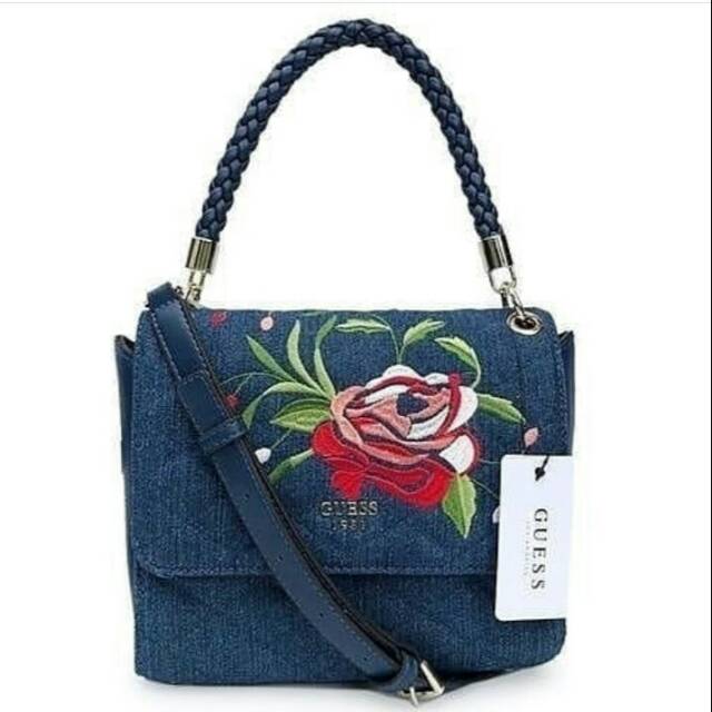 Tas guess heather top handle bag