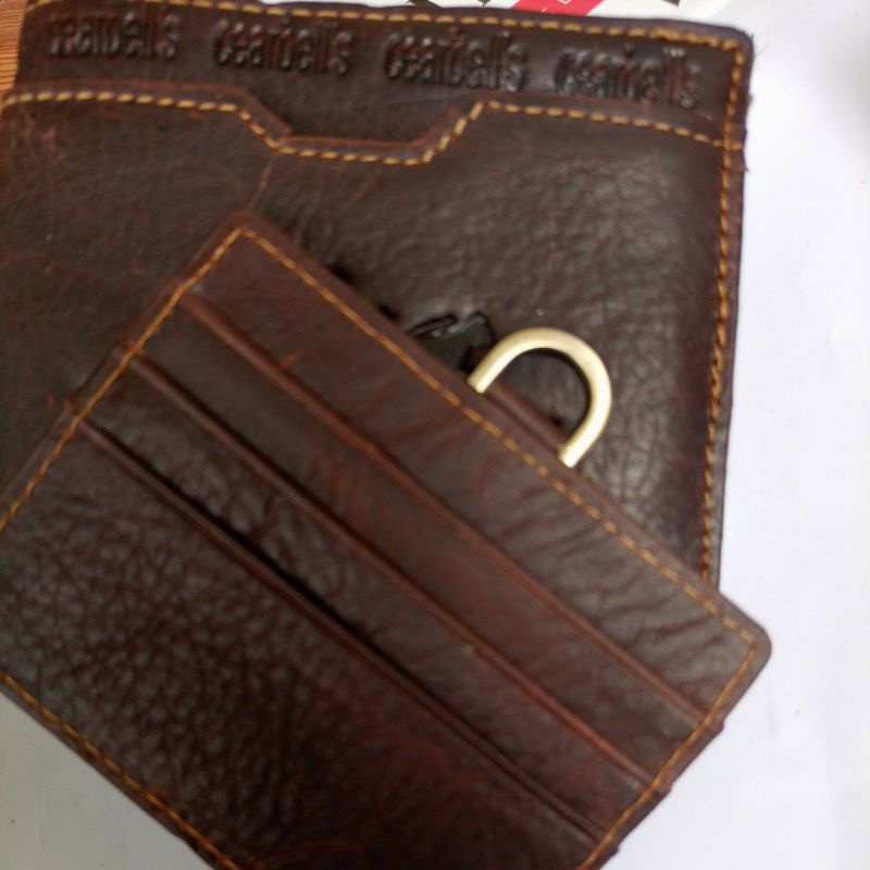 dompet pria kulit asli import cearbells premium quality