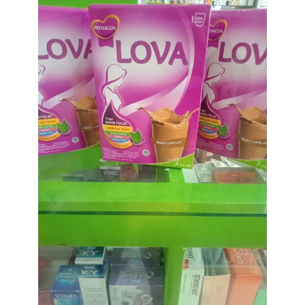 

Prenagen Lova / Susu Hamil & Menyusui Rasa Stoberry 120gram