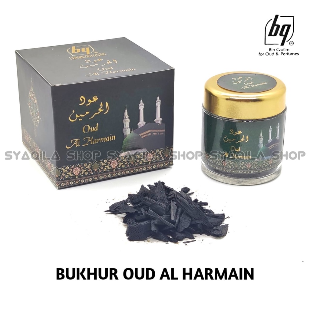 Bukhur Oud Al Harmain Bin Gadim BQ Buhur Al Haramain Madinah Dupa Arab Bakhour Kemenyan Dupa Bakhoor Madina 30 Gram