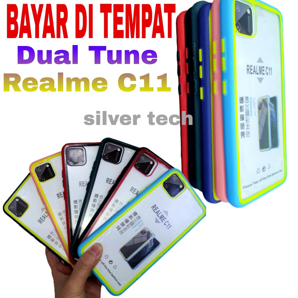 SILVER TECH SOFTCASE DUAL TUNE REALME C11