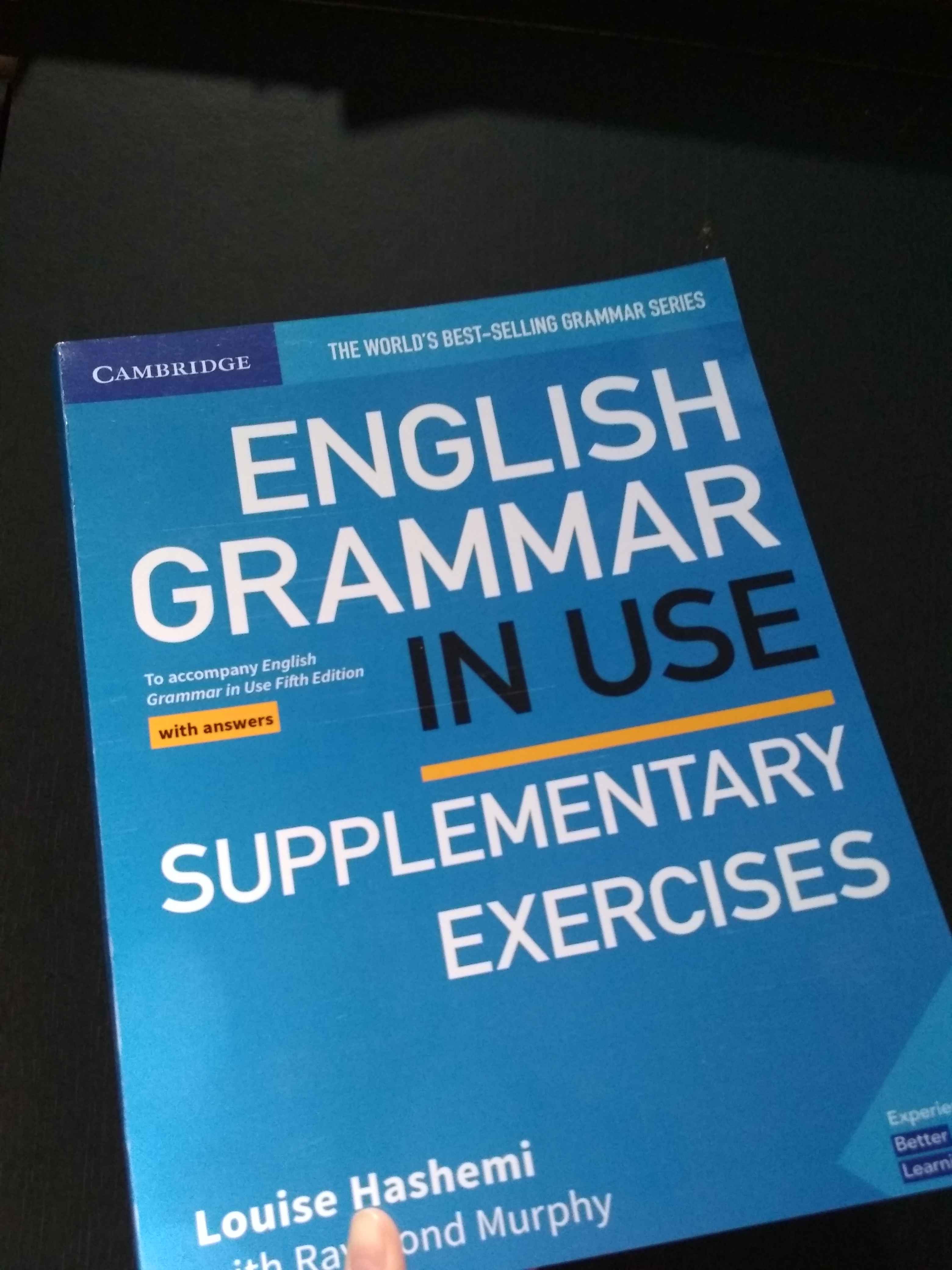 English Grammar In Use Supplementary Exercise Wth Answer Key Shopee Indonesia