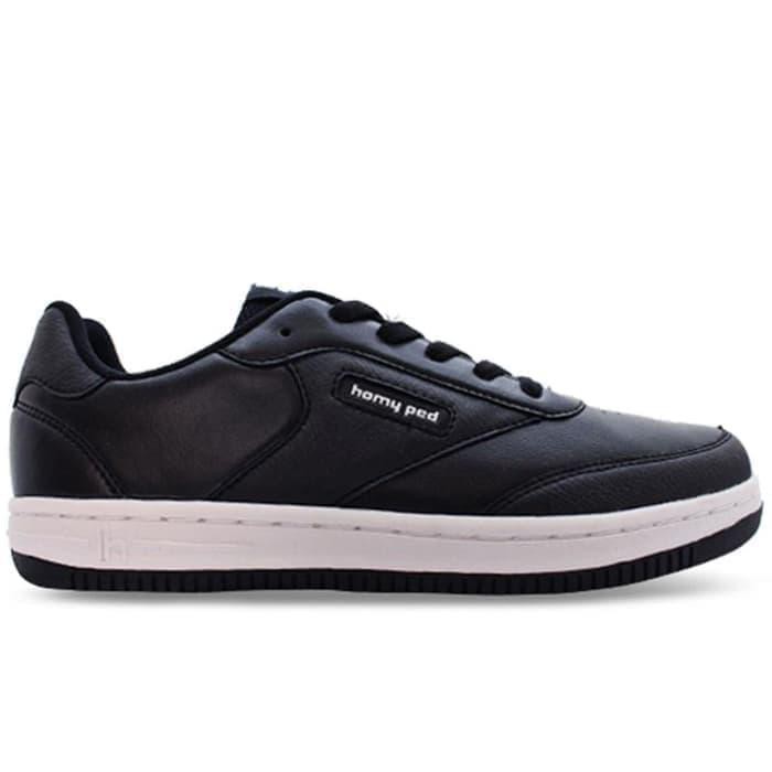 HOMYPED PETRA 07 SEPATU PRIA Black White - 38