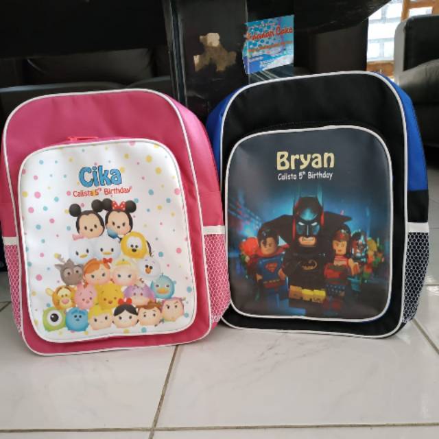 

Tas souvenir ultah custom design