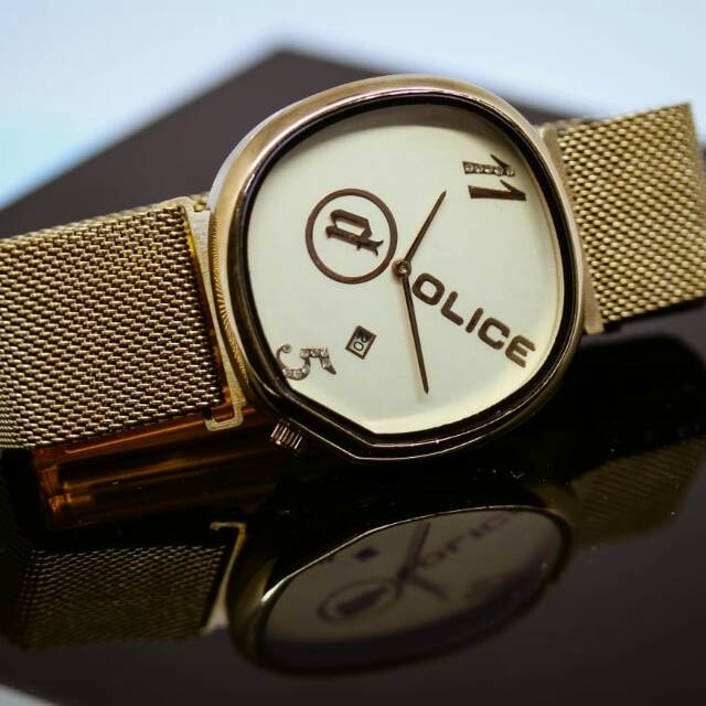 GROSIRAN JAM TANGAN POLICE E3107 - JAM TANGAN WANITA INCLUDE BOX