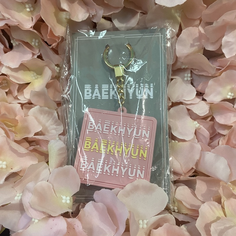 EXO BAEKHYUN VOICE KEYRING + PHOTOCARD