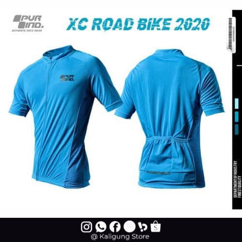 Jersey XC Roadbike PVR BIRU TURKISH ~ Jerseys RB Pro Visual Rider -Jersey Roadbike