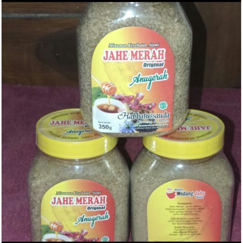 

JAHE MERAH ANUGERAH plus habbatussauda 350 gr