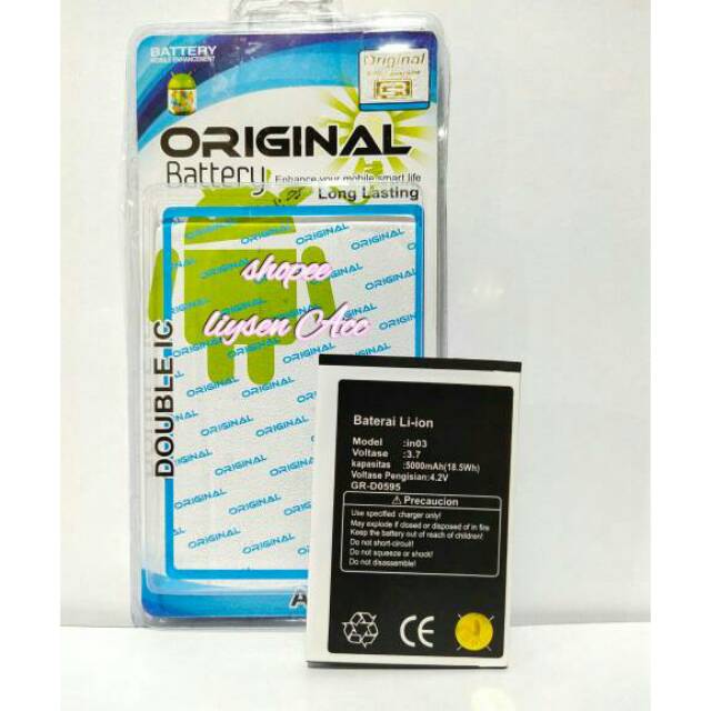 Baterai Batre Batere Battery Modem BOLT Aquila Ultra LTE Ln03 BL1 Mifi 4G / LTE Original